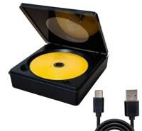 QUXVUIS Lettore per auto Plug And Play con lettore DVD esterno Connessione USB Ottimizza l'esperienza di navigazione Android Adatto per Android Schermo grande