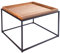 Invicta Interior Industrial Couchtisch Elements 60cm Eiche Natur abnehmbares Tablett Wohnzimmertisch Tisch
