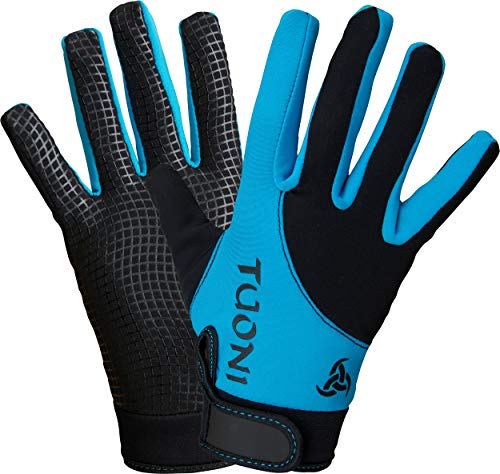 Tuoni Junior Thermo-Handschuhe mit Silikon-Griff, ideal für Fußball, Rugby, Hockey, Mountainbiking, Radfahren, Laufen, Netball und Tennis, Größe XS