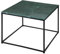 Riess Ambiente Eleganter Couchtisch Elements 50cm grün mit polierter Marmor-Platte Wohnzimmertisch Tisch Sofatisch