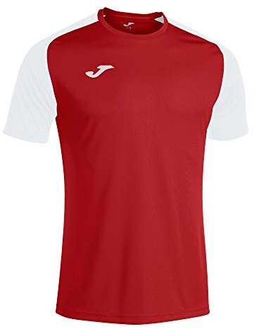 Joma Homme Academy Iv M/C Tricot, Rouge Blanc, XXL EU