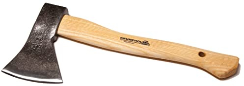 Handbeil 1000 Gramm, klar lackiert, mit gefirnistem 40cm Eschenstiel