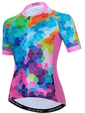 Radtrikot für Damen, Rennrad und Mountainbike, Damen-Fahrrad-Shirt, Größe S-3XL, 1t2000, Groß