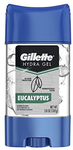 Gillette Hydra Antitranspirant & Deodorant Gel für Herren, Eukalyptus, 70 ml