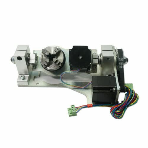 Engraving Machine CNC 5th Axis Rotary Axis With Chuck Table For DIY CNC Router