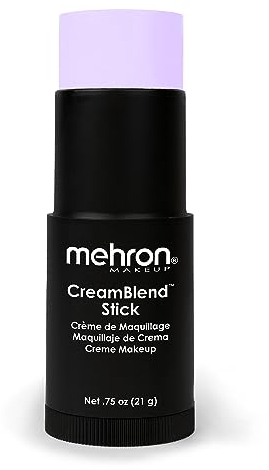 Mehron Make-up CreamBlend Stick | Gesichtsbemalung, Körperbemalung und Grundierungscreme-Make-up | Körperfarbe Stift (Pastel Purple)