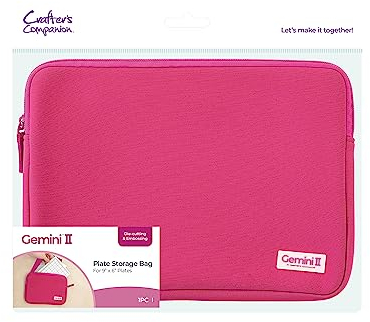 Gemini II Accessories-9 x 6 Plate Storage Bag-Features Zip Closure [GEMII9X6-ACC-PSB], 9x6