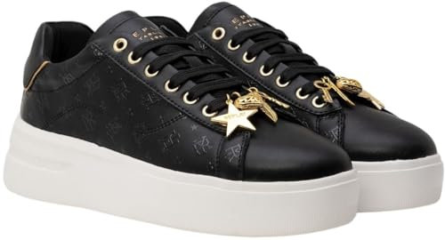 Replay Damen Sneaker mit Plateau, Schwarz (Black 003), 37