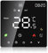 ERYUE Thermostat for Home Touchscreen Programmable Temperature Control IP20 Protection Auto/Manual Mode Digital Thermostat for 3A Water Underfloor Heating