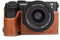 MUZIRI KINOKOO Sony A7C II Case - Premium PU Leather Half Case with Hand Grip & Opening Bottom - Perfect Compatible for Sony Alpha 7C II/A7C II/A7C Mark II Cameras - Brown