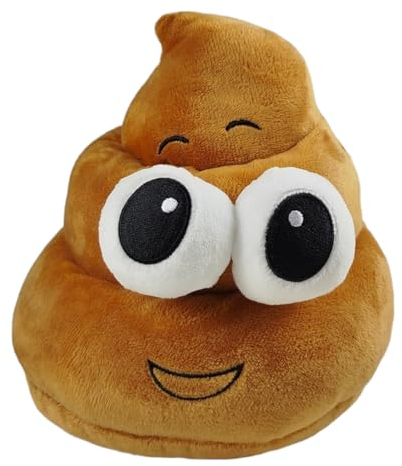 Toys Amsterdam Emoticon Kackhaufen Kissen Poo Dekokissen Scheißhaufen Plüschtier