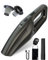 TANYO Handstaubsauger Akku Kabellos, 120W Auto Staubsauger Stark Mit Saugleistung und Rostfreiem HEPA Filter, Wiederaufladbarer Mini Staubsauger Für Haus, Büro, Auto, Haustier, Staub