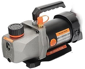 Vacuum Pump 18V Lithium Battery Vacuum Pump 5Pa 80W 2.5CFM 1/4 Air Inlet Refrigeration for Car Household Air Conditioning for 18V Battery Superior Comfort and Portability