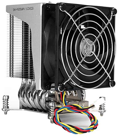 Aumotop SNK-P0050AP4 4U LGA 2011 CPU Kit de Ventilador Disipador de Calor Refrigeración Eficiente para la Serie E5 para Suministros Computadora