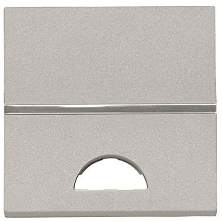 Niessen zenit - Interruptor monopolar con visor 2 módulos zenit plata