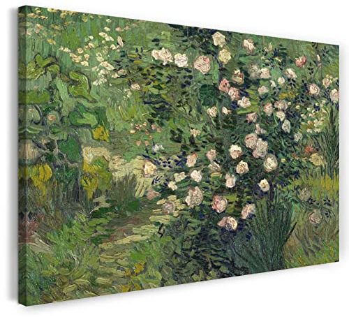 Printed Paintings Leinwand (80x60cm): Vincent Van Gogh - Rosen