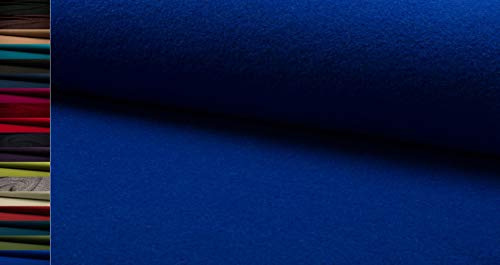 StoffBook ROYALBLAU HOCHWERTIG LODEN WALKLODEN STOFF 620G, D545