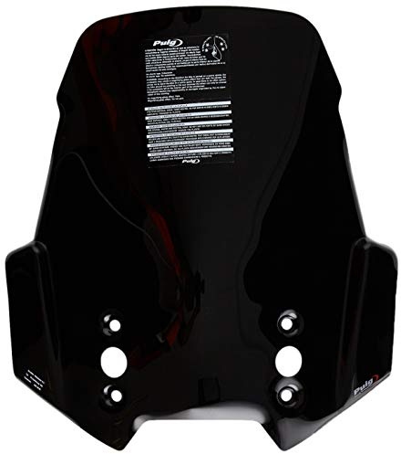 Puig 9421N Tourenscheibe optimierte Aerodynamik, Schwarz