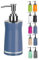 Spirella Seifenspender Sydney | mit Edelstahlpumpe | Flüssigseifen-Spender | Acryl | 200ml | Langliebig und Robust | Denim Blau