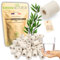 GREEN KOALAS | 60 Véritables Perles de Céramique EM GRISES | Billes de Filtration de l'eau du robinet pour Carafe Machine à café Bouilloire | Purificateur Naturel Efficace sur chlore et calcaire