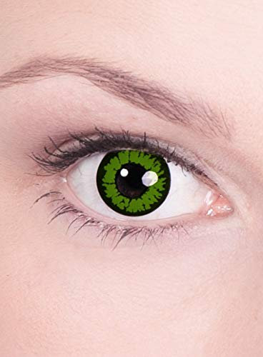 Maskworld Bestie Kontaktlinsen/Monatslinsen - Motivlinsen ohne Sehstärke - Unisex - Erwachsene - ideal für Halloween, Karneval, Motto-Party & Fantasy-Fans