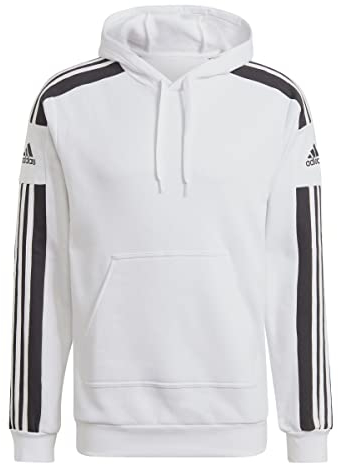adidas Herren Squadra 21 Sweat Hoodie, White, M