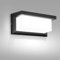 MICUTU Wandleuchte Aussen 18W LED Aussenlampe Außenwand, ​IP65 Wasserdichte Wandlampen für Treppenhaus Beleuchtung, Gartenleuchte, Hauseingang, Wänden, Wegen, Terrassen (Kaltweiß)