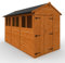 TigerFlex Shiplap Apex Double Door Windows Wooden Garden Shed 12 x 6 ft