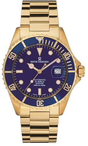 Revue Thommen Herren Armbanduhr Diver Automatic 42 mm Armband Edelstahl 17571.2115