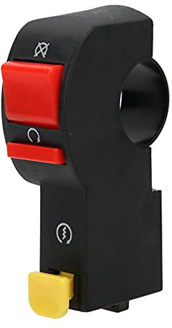 Motorrad ATV Motor Stopp Start/Kill Momentaner Knopfschalter Lenker Zündung Ein Aus Anlasser Passend für 50 Pit Quad Dirt Bike pitbike switch