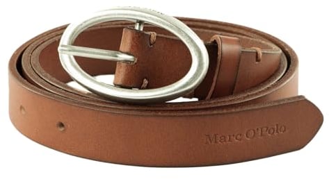 Marc O'Polo Damen Gürtel Elly dunkelbraun 85