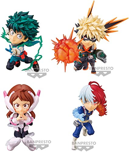 Banpresto- Figurine World Collectable My Hero Academia 7 cm surtido, 144220