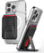 ENCASED Clear Case with Magnetic Wallet Designed for iPhone 15 Pro Case with Card Holder (Compatible with MagSafe) Clear