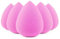 GENDA beauty Blenders Make up Sponges for Foundation, for Cream and Powder Blending Set of 6 Pcs Pink Makeup Sponge Super Soft Latex Free