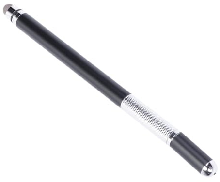 Black Metal Stylus Pen for Capacitive Touch Screen Devices | Portable Accurate Point Input, Suitable for Drawing and Gaming, Tablet Use