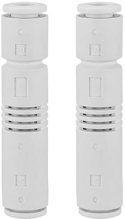 Ieron 2 Pezzi 6 mm eiettore Pneumatico ZU05S Push-in One-Touch Tipo Tubo generatore di Vuoto Pneumatico