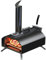 TECHFROG Outdoor Pizza Oven, Portable Stainless Steel Pizza Maker - 12 Inch Wood Pellet Oven with Pizza Stone for Backyard Party