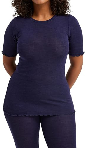 Dilling T-Shirt aus Merinowolle/Seide für Damen