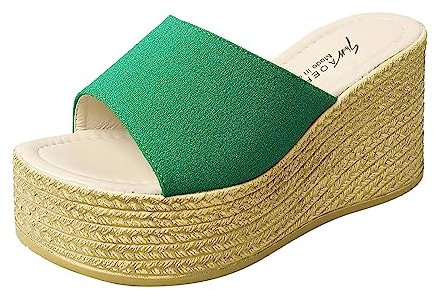 Zapatillas de cuña Informales con Punta en el Dedo del pie, Zapatillas, Zapatos para Mujer, Sandalias Ajustadas para Mujer, Zapatillas clásicas para Mujer Zapatillas Deportivas Invierno Mujer