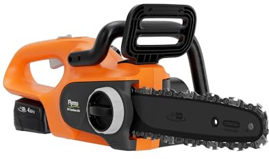 Flymo 18V EasiSaw 250 Cordless Chainsaw Without Battery & Charger | Fast, efficient cutting, Tool-free chain tensioning, Automatic chain oiling, Low kickback for safer use