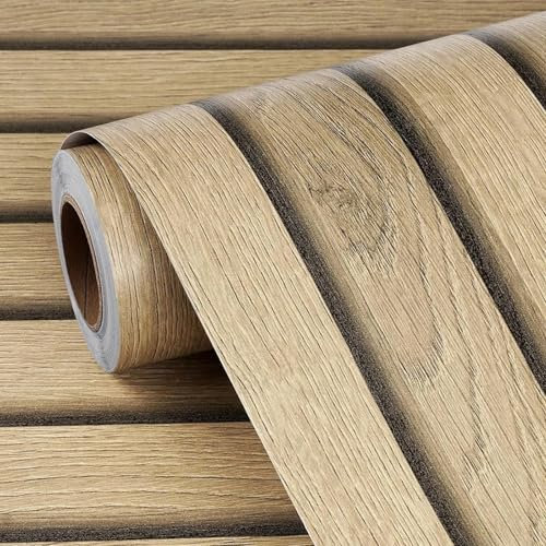 EpheyFIF Large Size Wall Stickers – 45Cm X 3Meters, Premium PVC Material, Peel-and-Stick Installation, Waterproof & Oil-Proof, Decorate Walls, Furniture, And Interiors(Beige yellow grille)