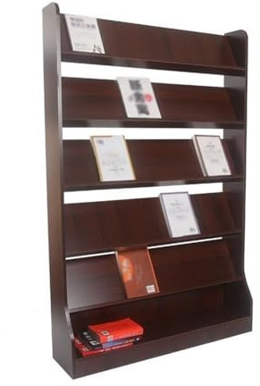 CYairong-22 Porte-journaux sur Pied Porte-revues sur Pied Présentoir d'information en Bois Rangement de publicité Porte-journaux au Sol Porte-revues sur Pied(XL)