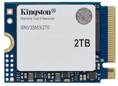 Kingston NV3 NVMe PCIe 4.0 SSD Interne 2T0 M.2 2230-SNV3SM3/2T0