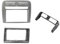 Cadre Panneau D'autoradio Kit De Montage Et D'installation D'autoradio Double DIN 7/9 Pouces pour F&iat Grand pour Punto 2005 2006 2007 2008 2009(9 inch Only Frame)