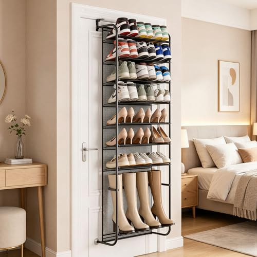 Zapatero de 8 pisos para almacenamiento de zapatos y botas