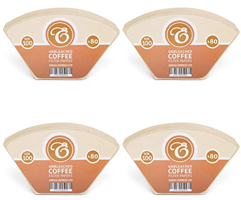 EDESIA ESPRESS - Kaffee-Filtertüten für Melitta Aromaboy - ungebleicht - Größe 100-320 Stück