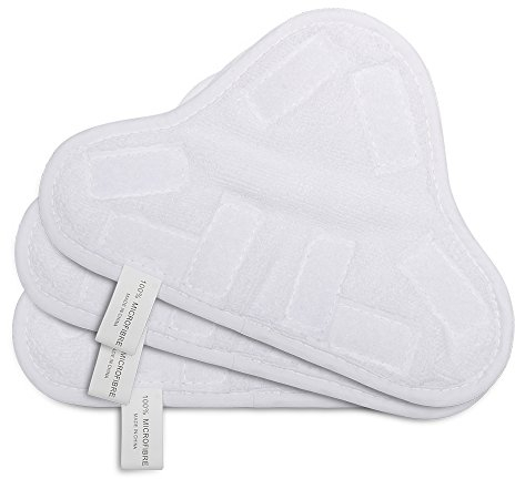 OuyFilters OxoxO Washable Microfiber Steam Mop Pads Cleaning Household Dust Floor Pads Covers Replacement For X5 (9.8 x 7 in)