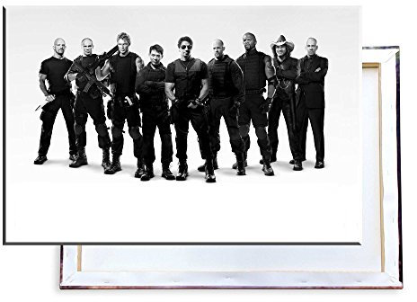 Unified Distribution Expendables - 120x80 cm - Bilder & Kunstdrucke fertig auf Leinwand aufgespannt und in erstklassiger Druckqualität