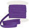 designers-factory Cordino in Cotone per Cuscino - Piping bias - qualità Molto Bella - Disponibile in Oltre 20 Colori (di 5 Metri, Viola)