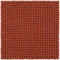 myfelt Filzkugel-Sitzauflage Stuhlauflage - Lora - quadratisch, 36x36 cm, Rostrot